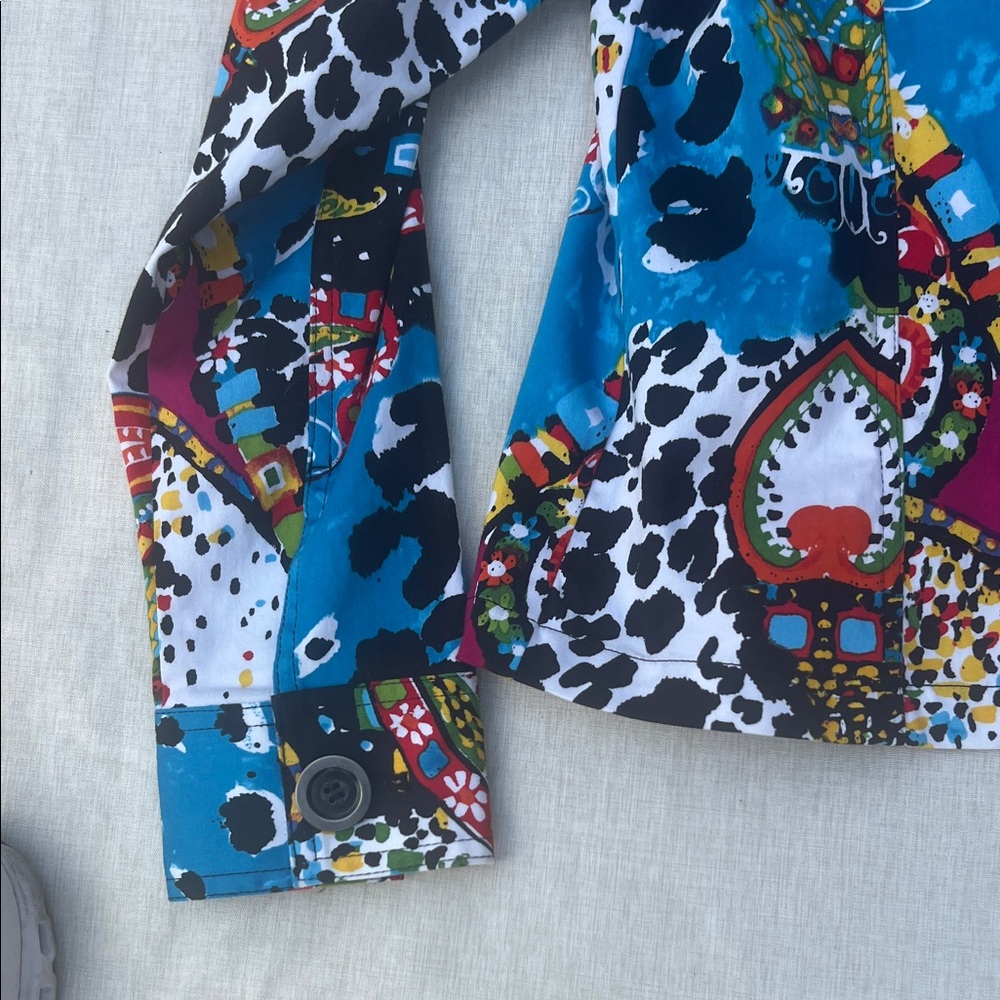 Patchington Multicolor Patchwork Jacket - image 3